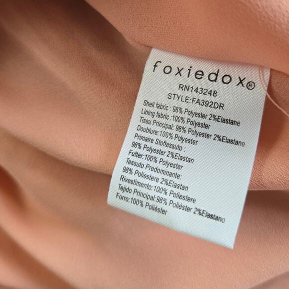 Foxiedox Floral Spaghetti Strap Midi Party Dress sz XL - Picture 6 of 7